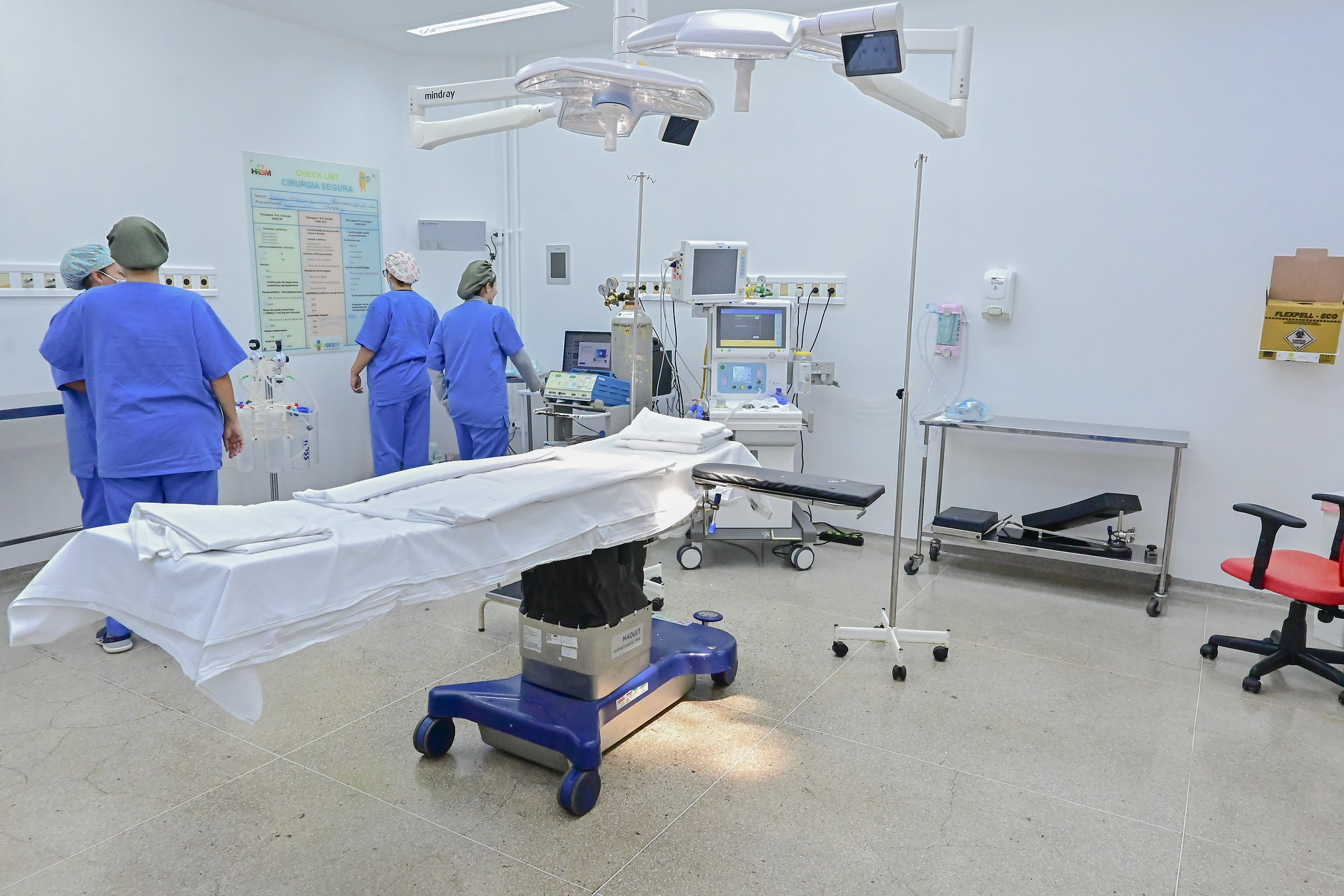 Com reformas e novos aparelhos, Hospital Regional de Santa Maria registra mais de 460 cirurgias em um mês