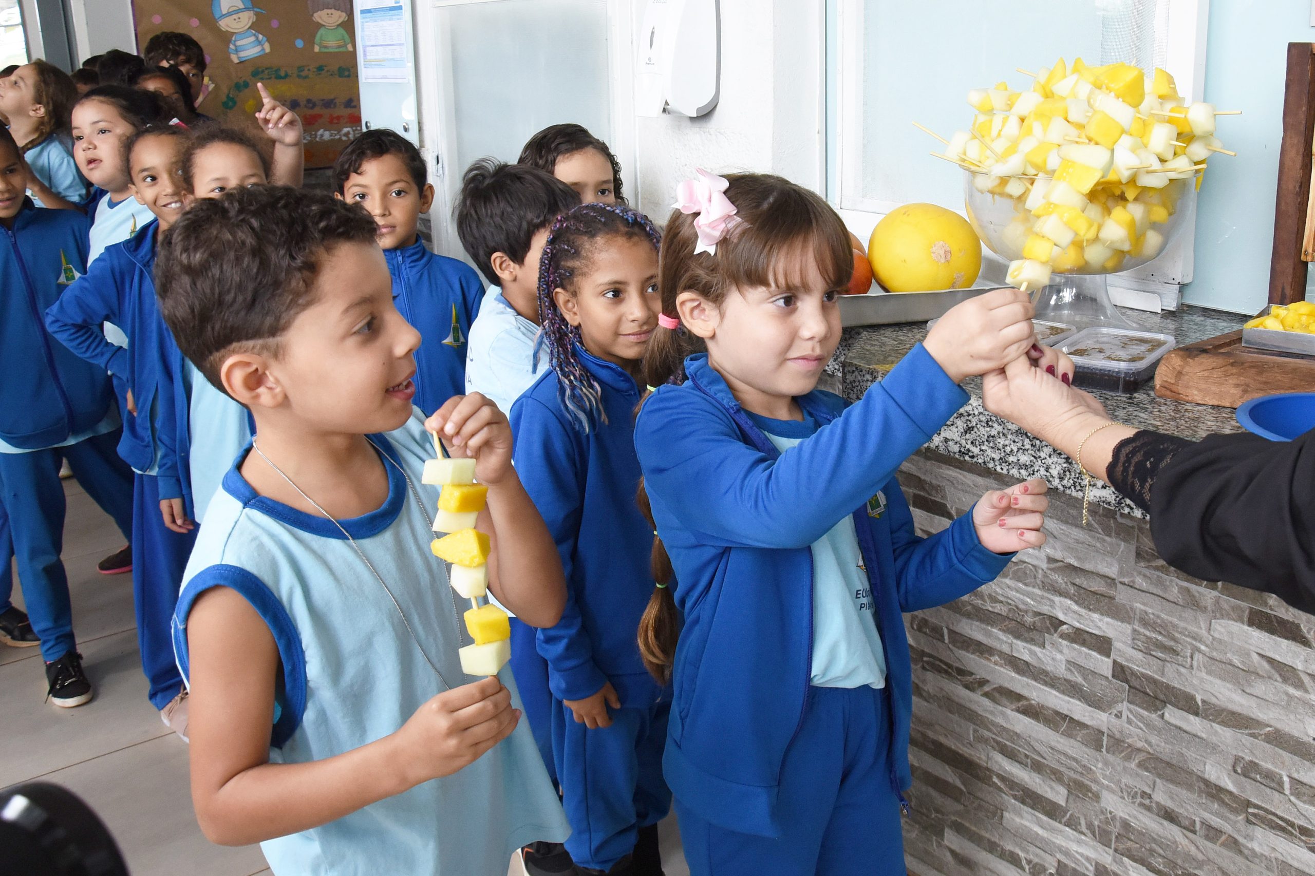 Manga entra no cardápio da merenda escolar da rede pública de ensino do DF