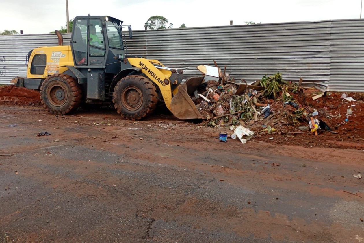 GDF Presente intensifica limpeza urbana e combate ao descarte irregular de entulho