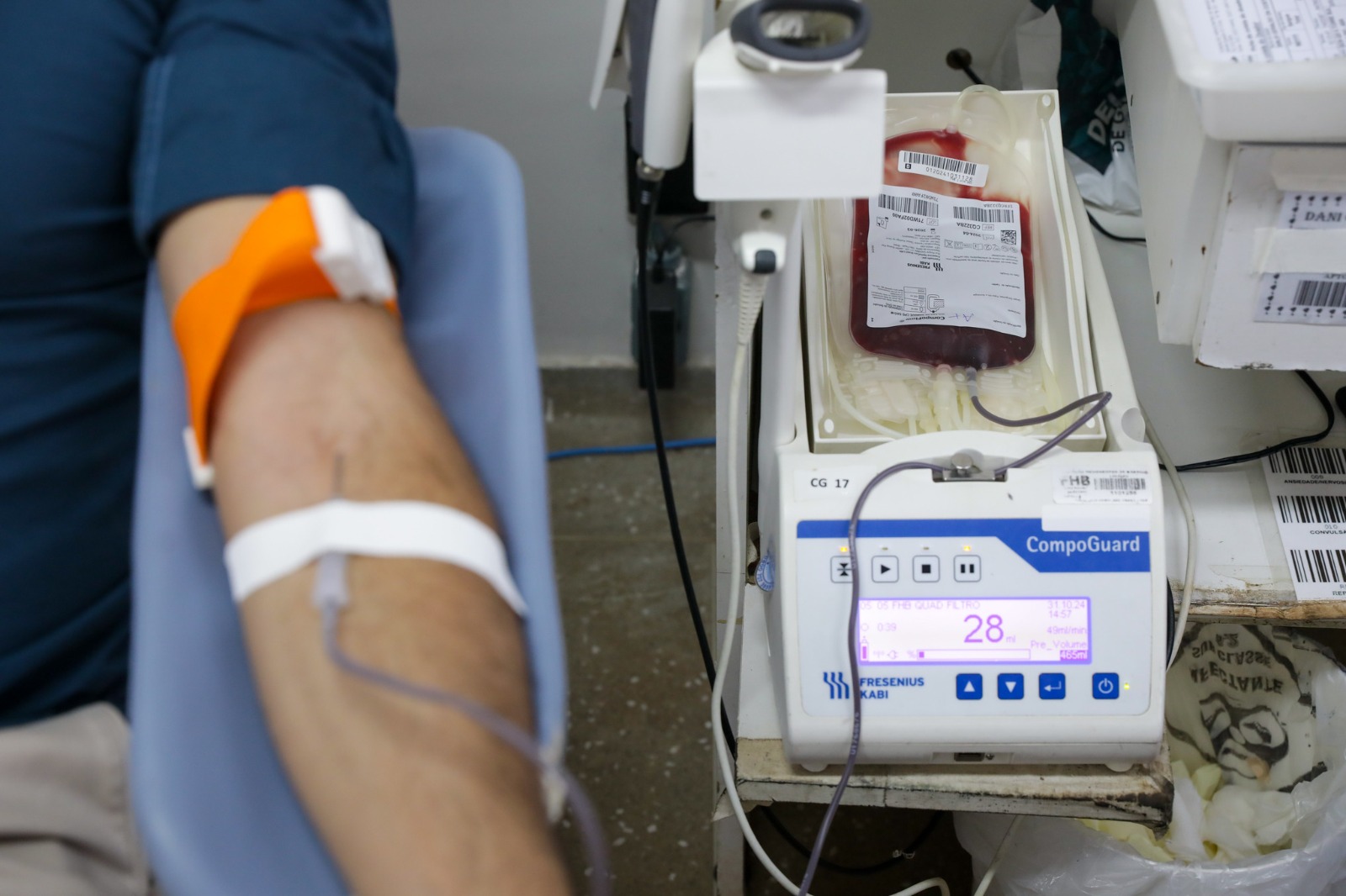 Novos critérios facilitam a doação de sangue no Distrito Federal