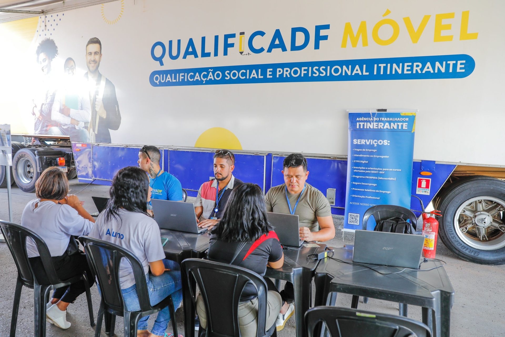Inscrições para os cursos do QualificaDF Móvel podem ser feitas até 19 de outubro