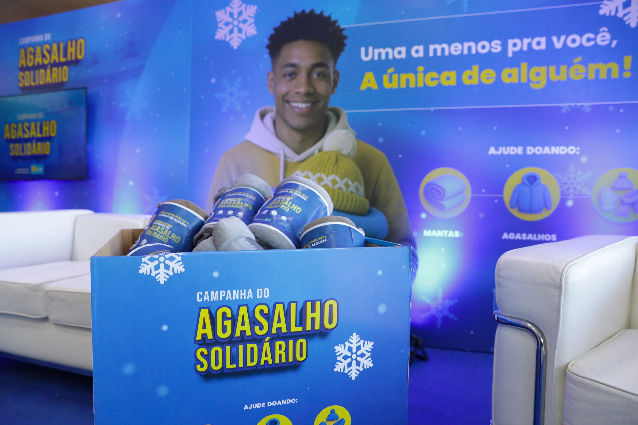 Arrecadações da 6ª edição da Campanha do Agasalho Solidário vão até 17 de julho