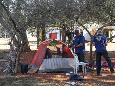 Ação de acolhimento a pessoas em situação de rua visita mais sete pontos do Plano Piloto