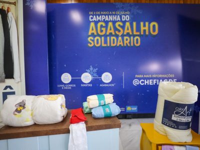 Campanha do Agasalho Solidário recebe itens até o dia 17. Participe!