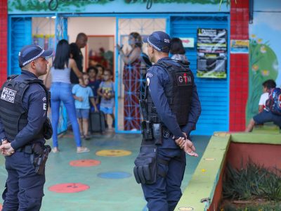 Volta às aulas na rede pública mobiliza forças de segurança do Distrito Federal