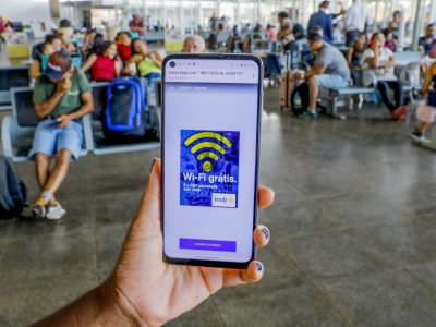 Segundo no país em população conectada, DF tem mais de 100 pontos de wi-fi gratuito