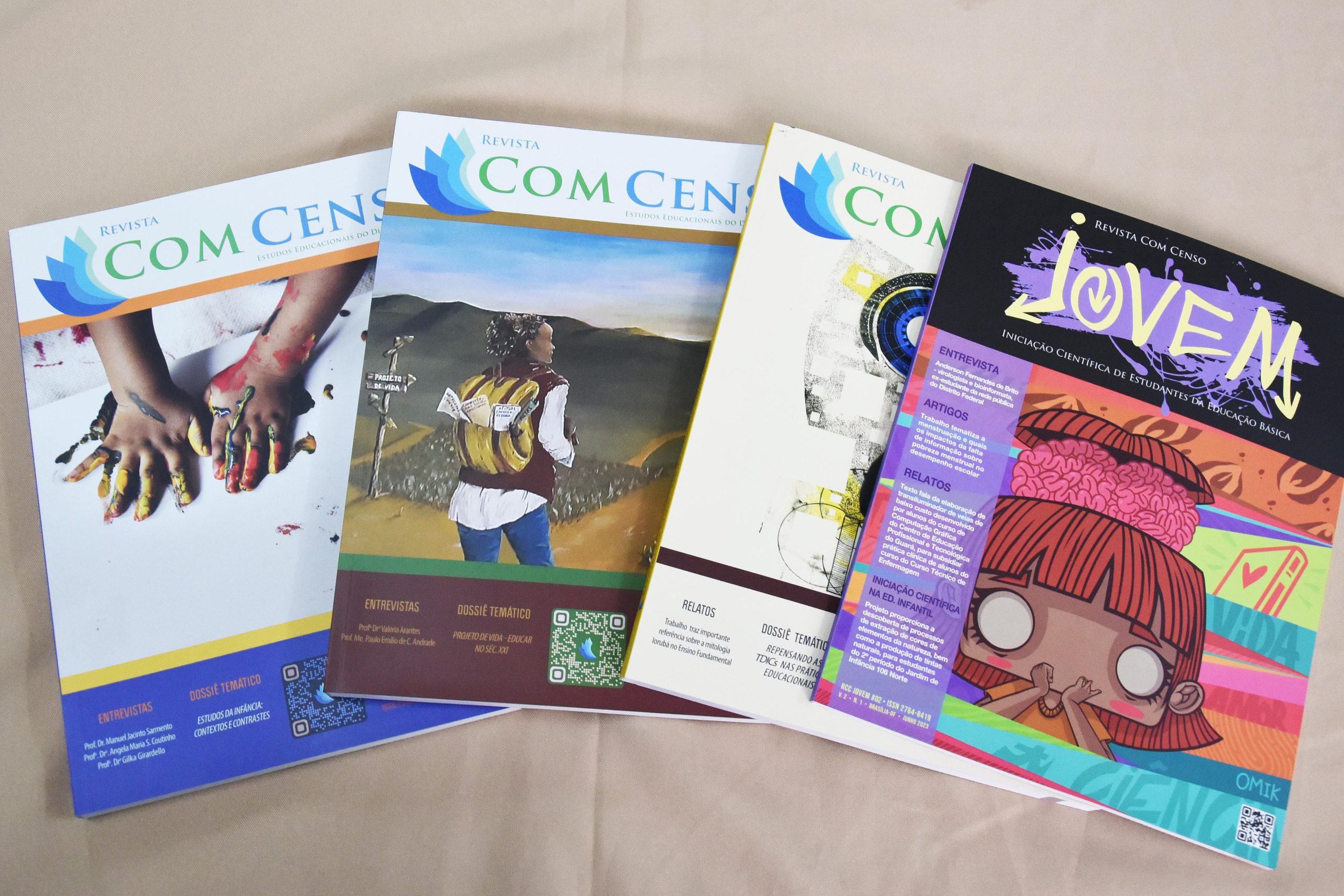 Novas edições da Revista Com Censo serão lançadas na sexta-feira (4)