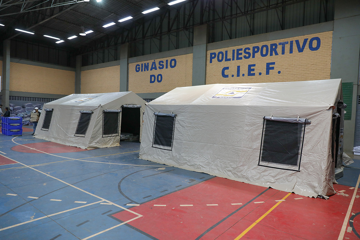 Em uma semana, abrigos contra o frio registraram mais de mil acolhimentos