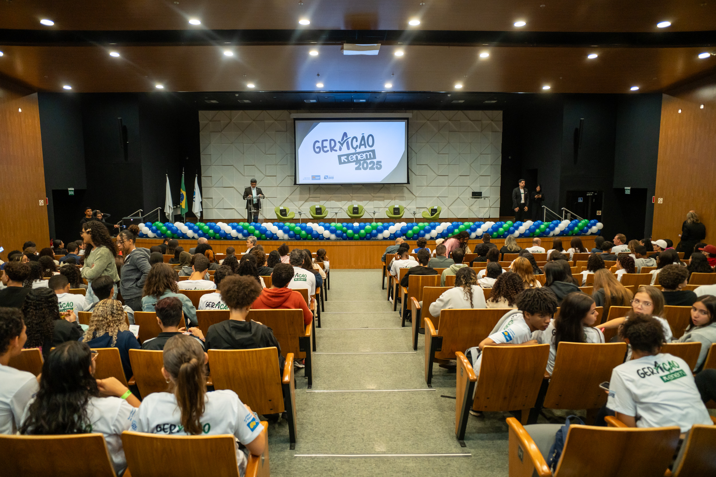 Segunda edição do GerAção Enem 2025 mobiliza estudantes da rede pública do DF