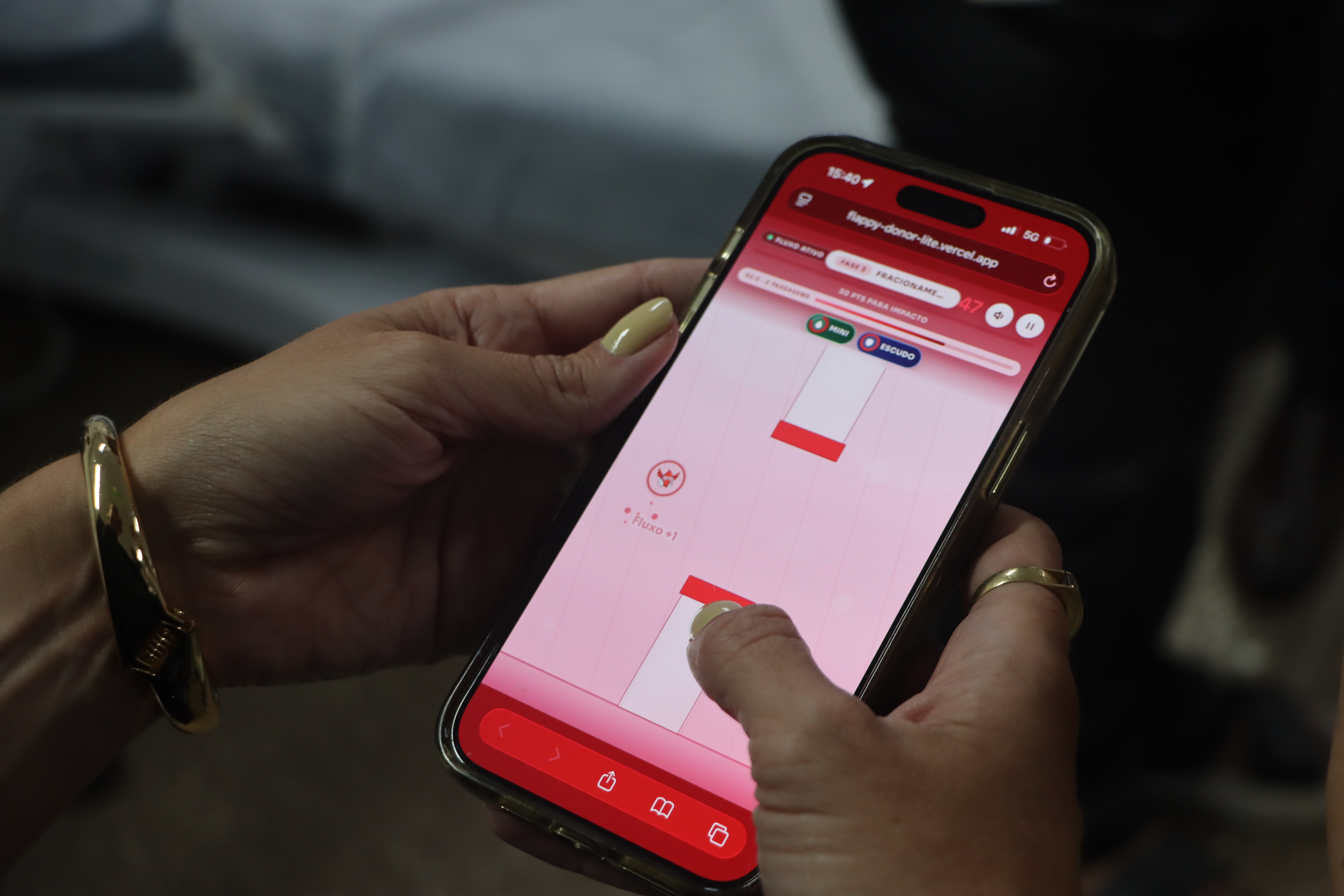 Hemocentro lança jogo desenvolvido pela Secti-DF para incentivar doação de sangue