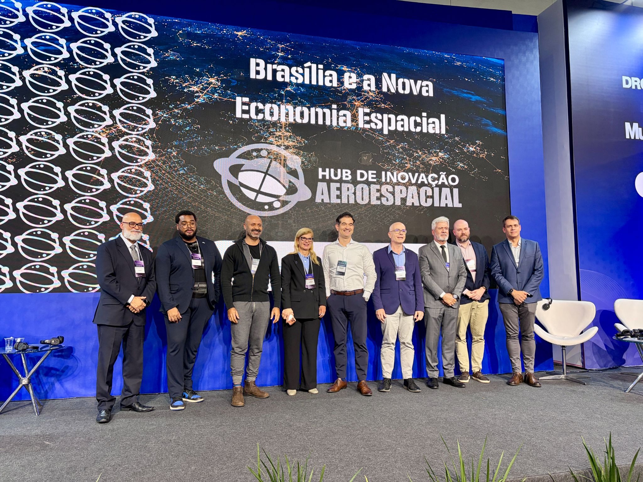 Com apoio da FAPDF, GDF participa de lançamento do Hub de Inovação Aeroespacial