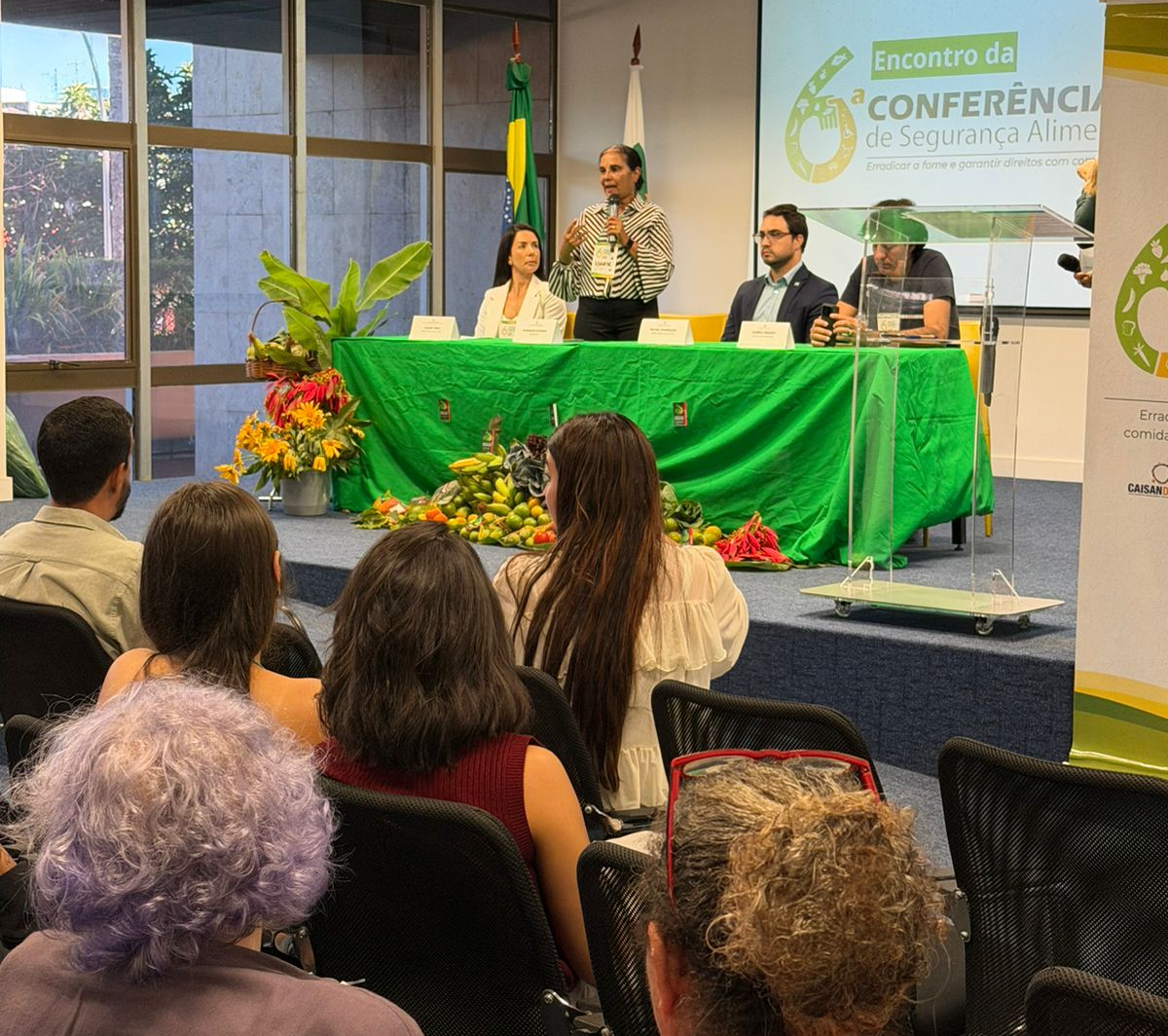 DF sedia encontro da 6ª Conferência Distrital de Segurança Alimentar e Nutricional +2 anos