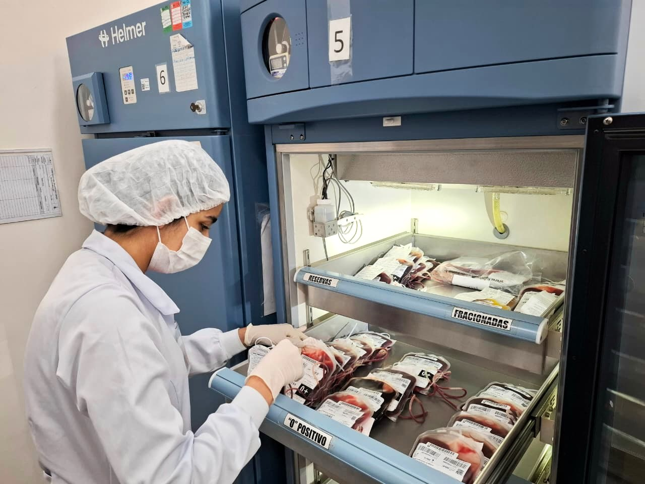 Nova tecnologia garante mais segurança e rapidez nas transfusões de sangue no Hospital de Santa Maria