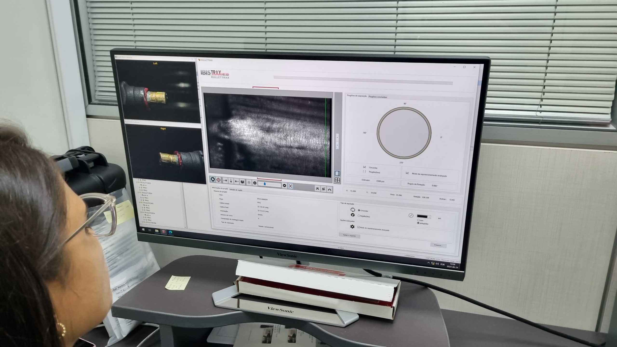 Sistemas de microcomparação balística reforçam combate ao crime