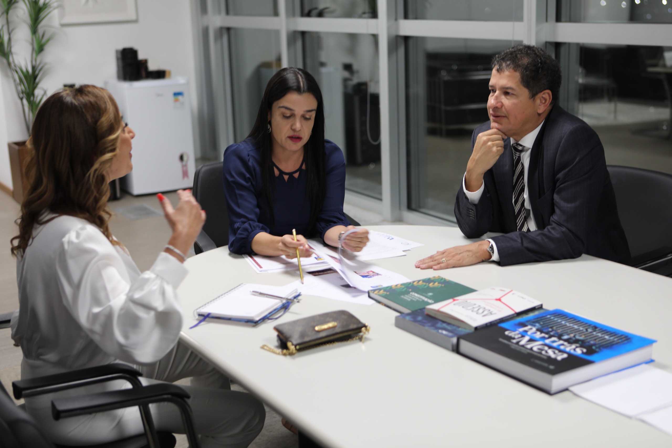 Gestores do GDF visitam Conselho Nacional de Justiça para tratar de ações de combate à violência contra a mulher