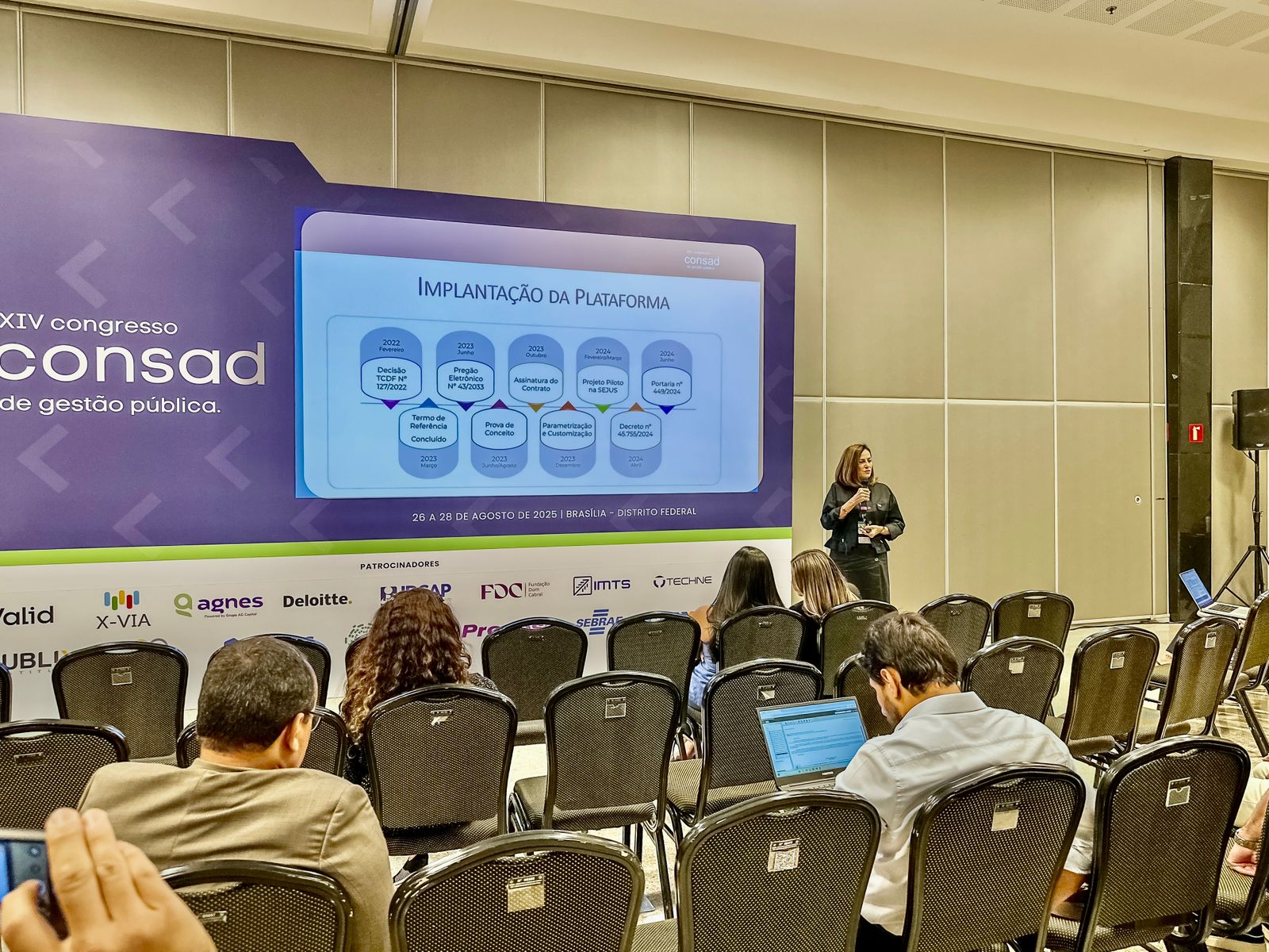 Trabalhos técnico-científicos do GDF são destaque no XIV Congresso de Administração Pública