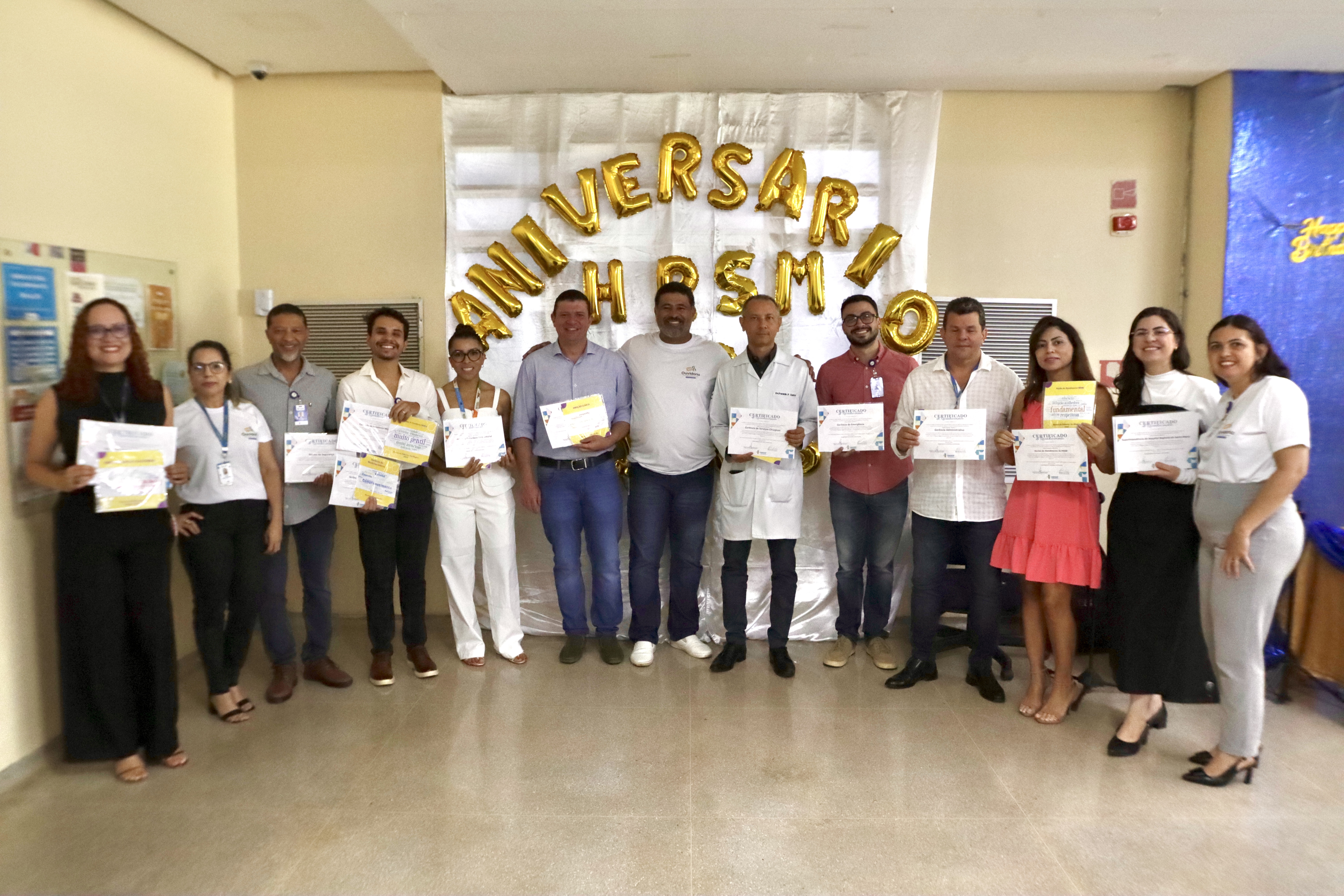 Hospital de Santa Maria celebra 18 anos com homenagem a profissionais reconhecidos pela população