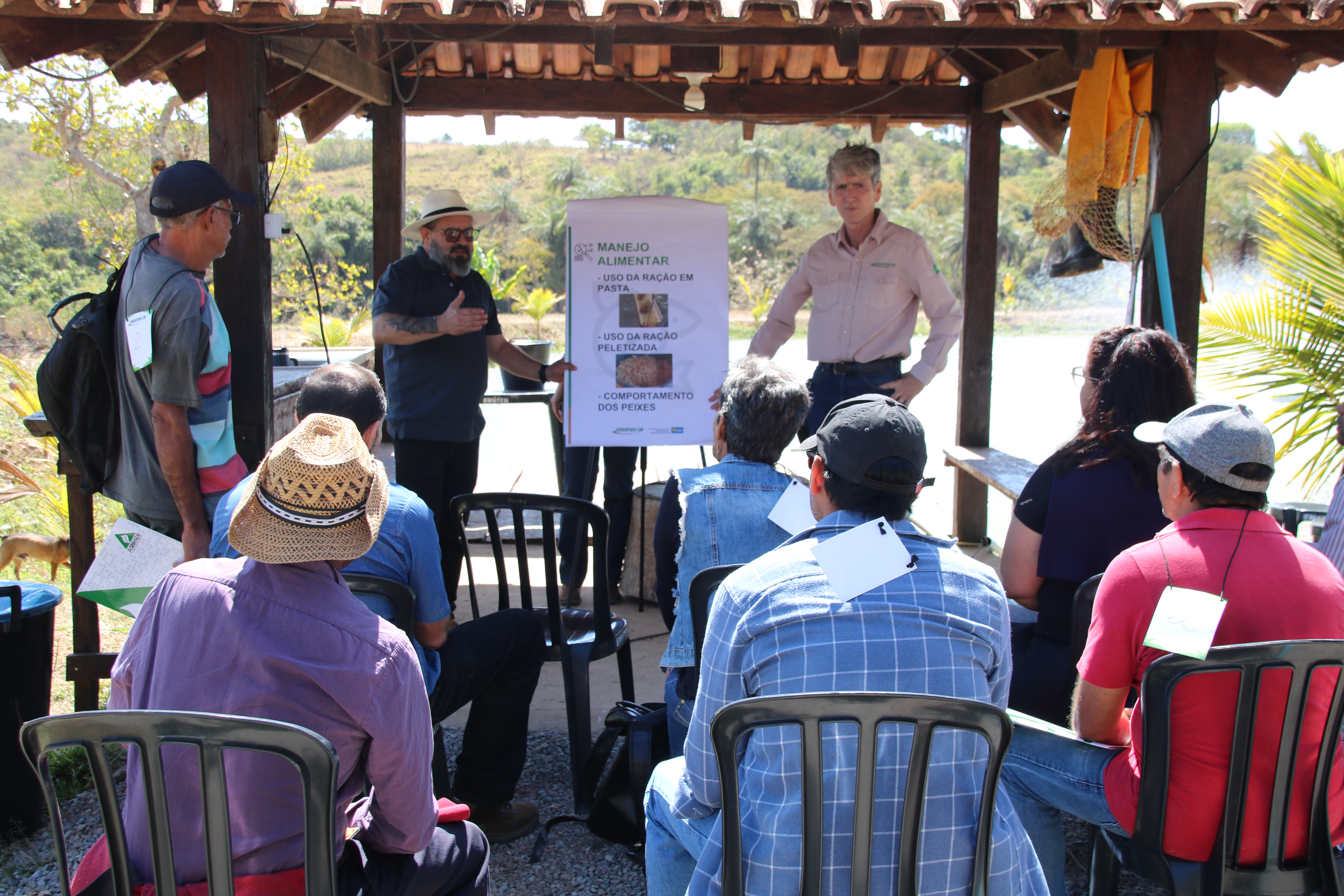 Ação apresenta a produtores técnicas para reduzir custos e melhorar desempenho na criação de peixes