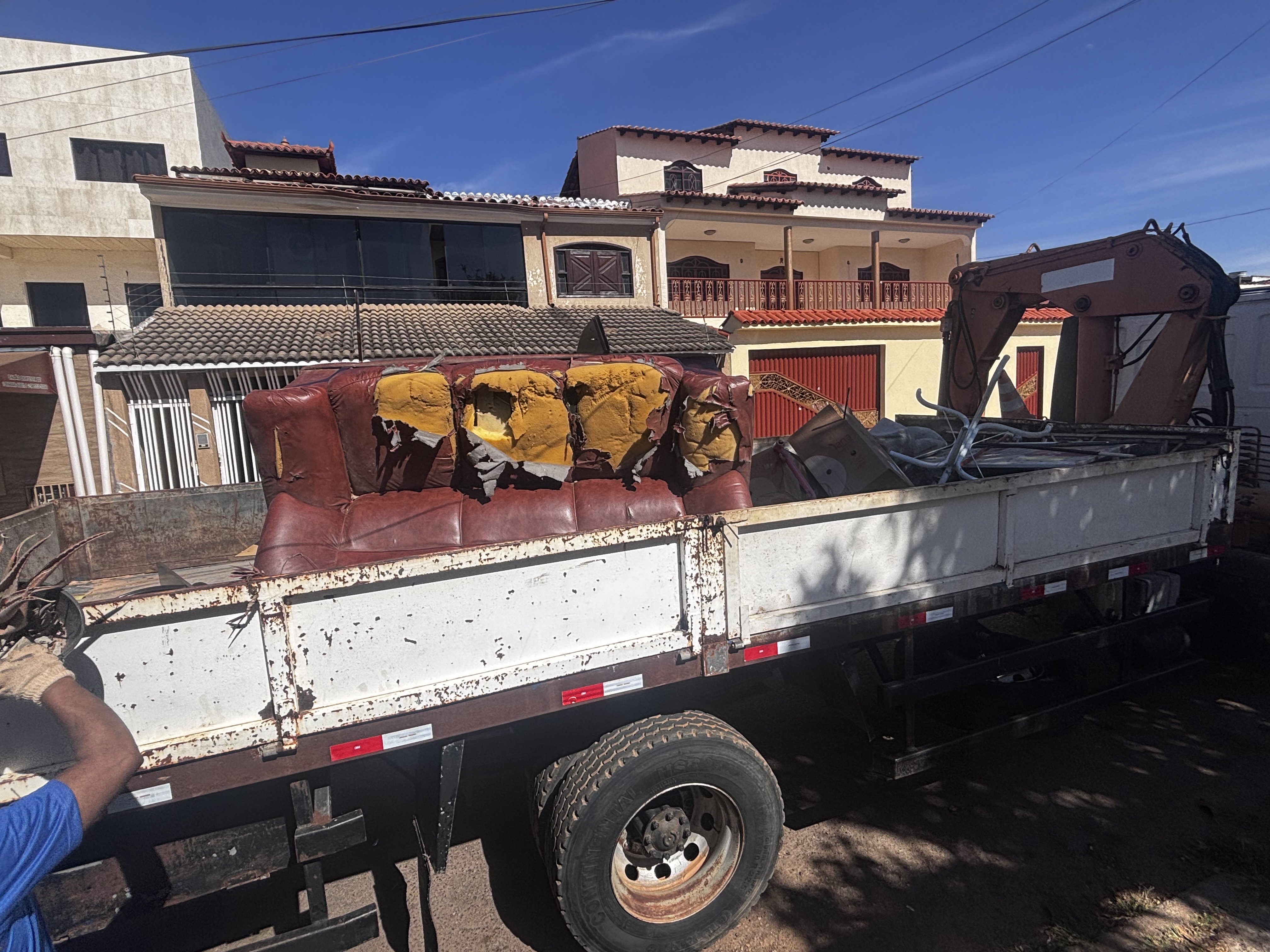 Coleta agendada de inservíveis já retirou mais de 752 toneladas de entulho de domicílios em Ceilândia