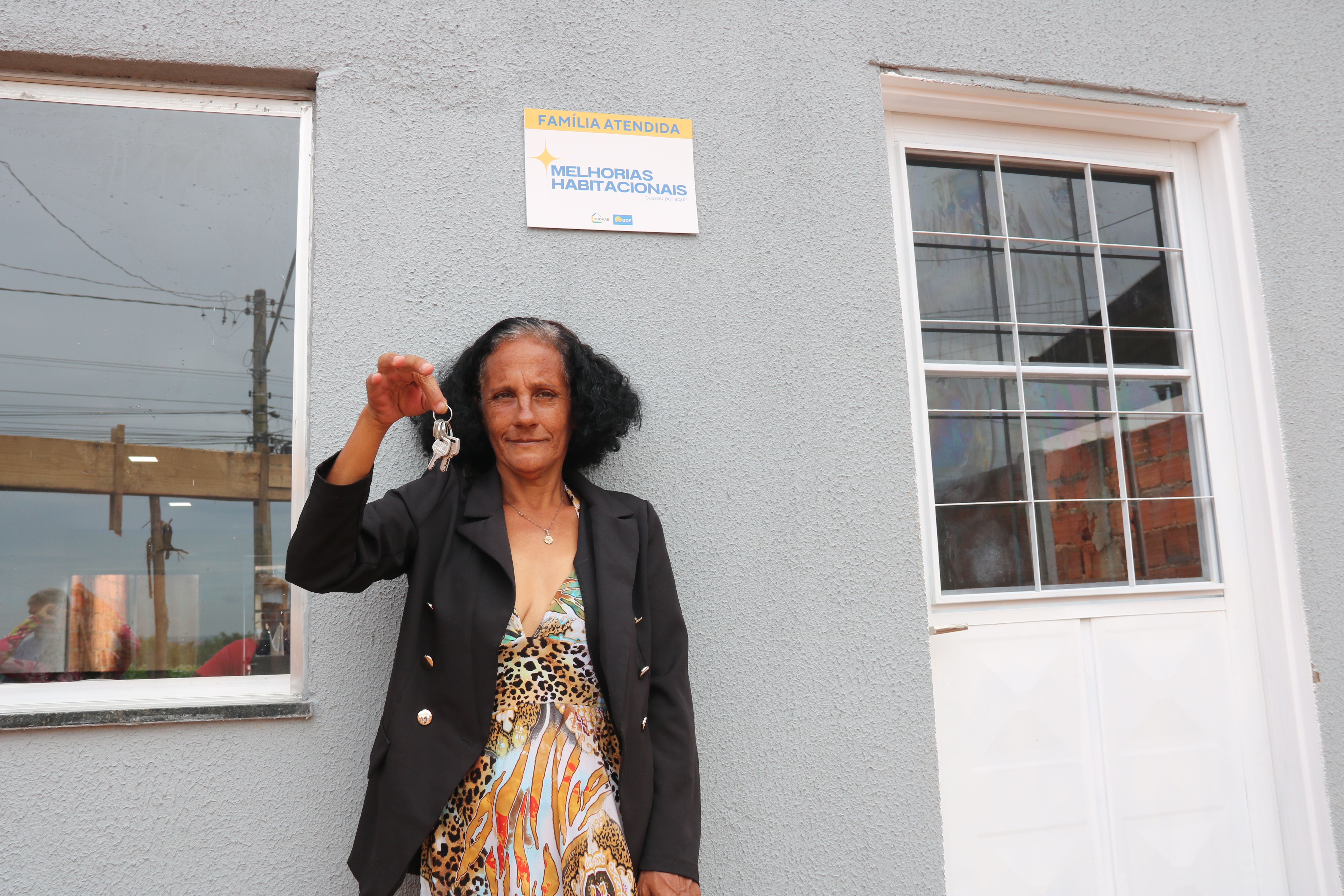 Família do Sol Nascente é beneficiada com o programa Melhorias Habitacionais