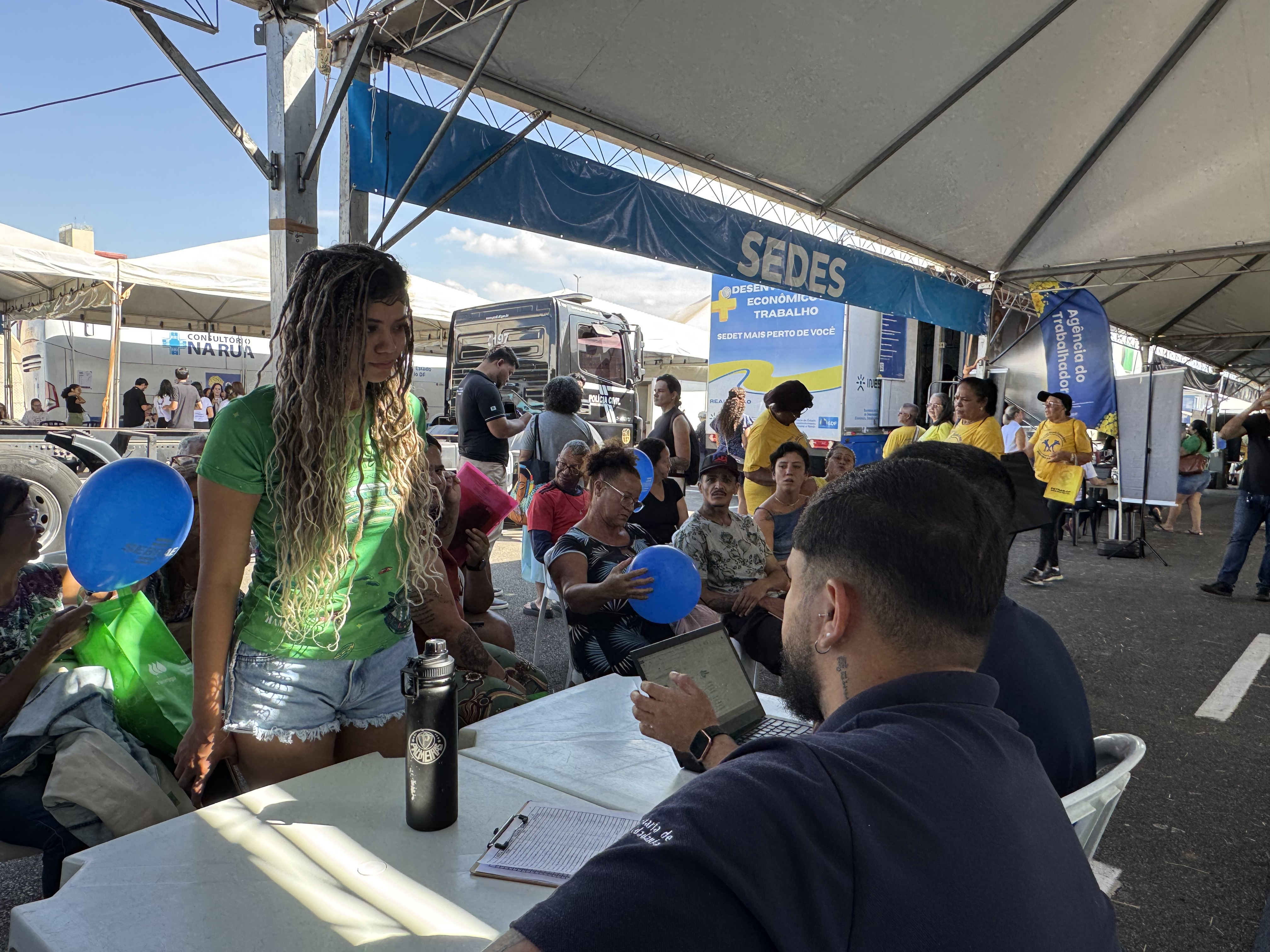 Samambaia terá assistência social e prato cheio&nbsp;pelo projeto GDF na Sua Porta