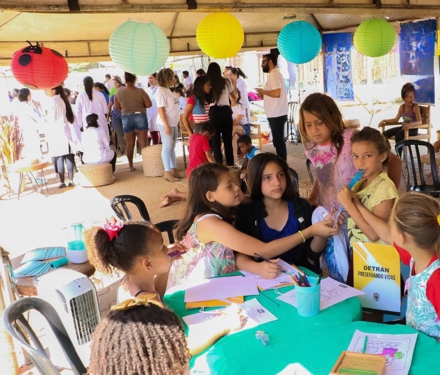Ação social leva saúde, cidadania e bem-estar a Ceilândia