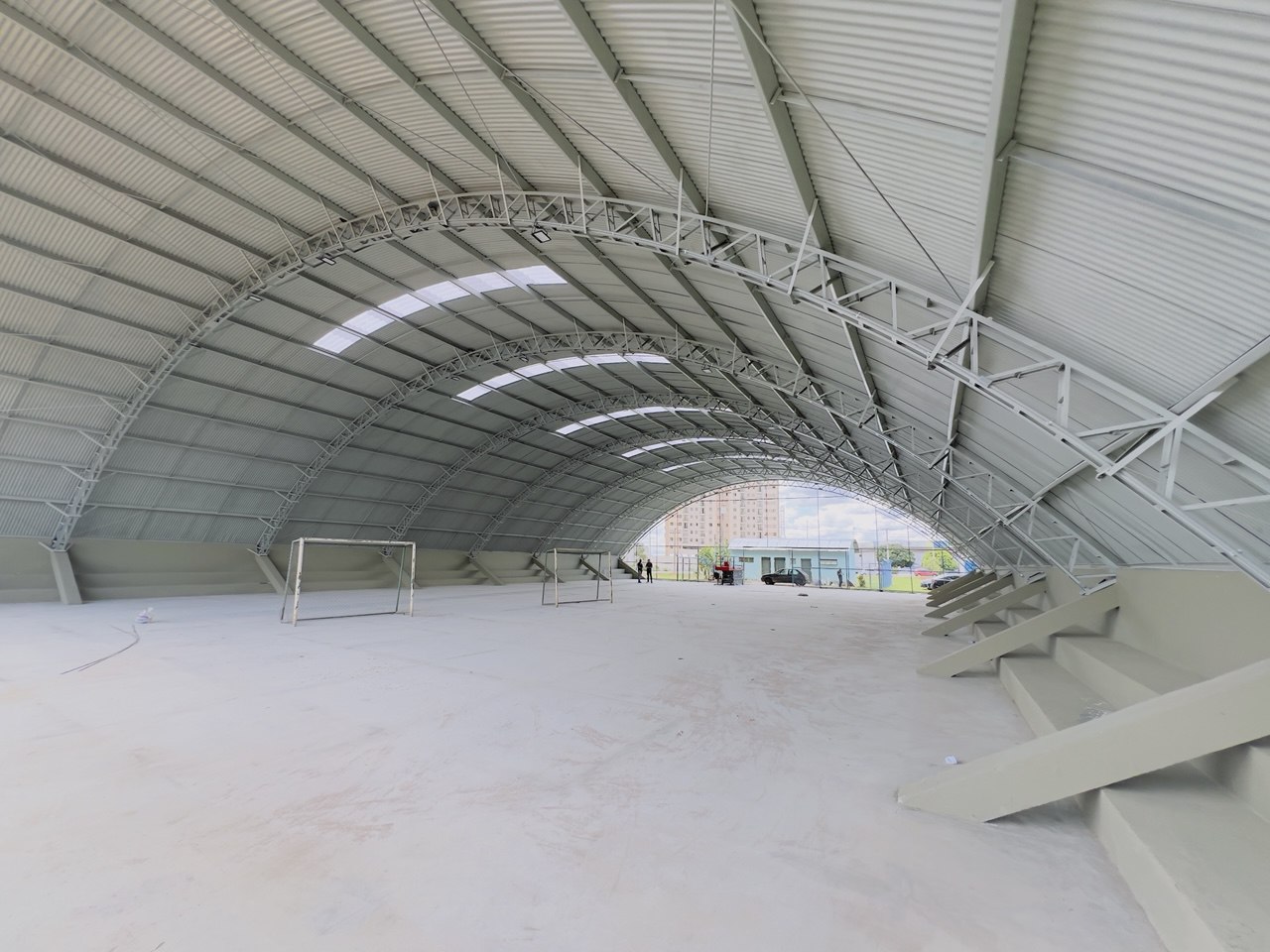 Fechado desde 2019, Ginásio de Samambaia passa por reforma completa