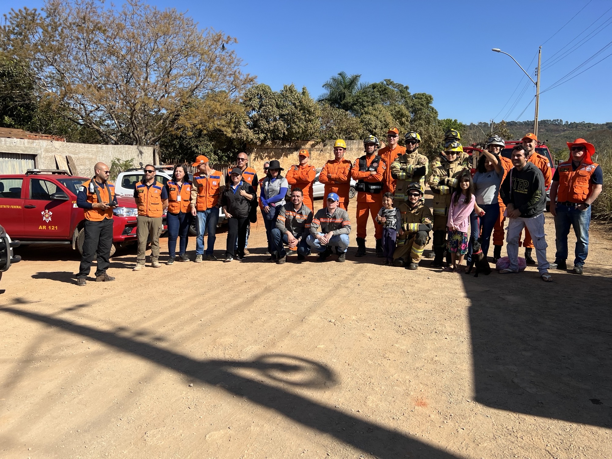 CEB, Defesa Civil e Bombeiros realizam simulado de evacuação da Barragem