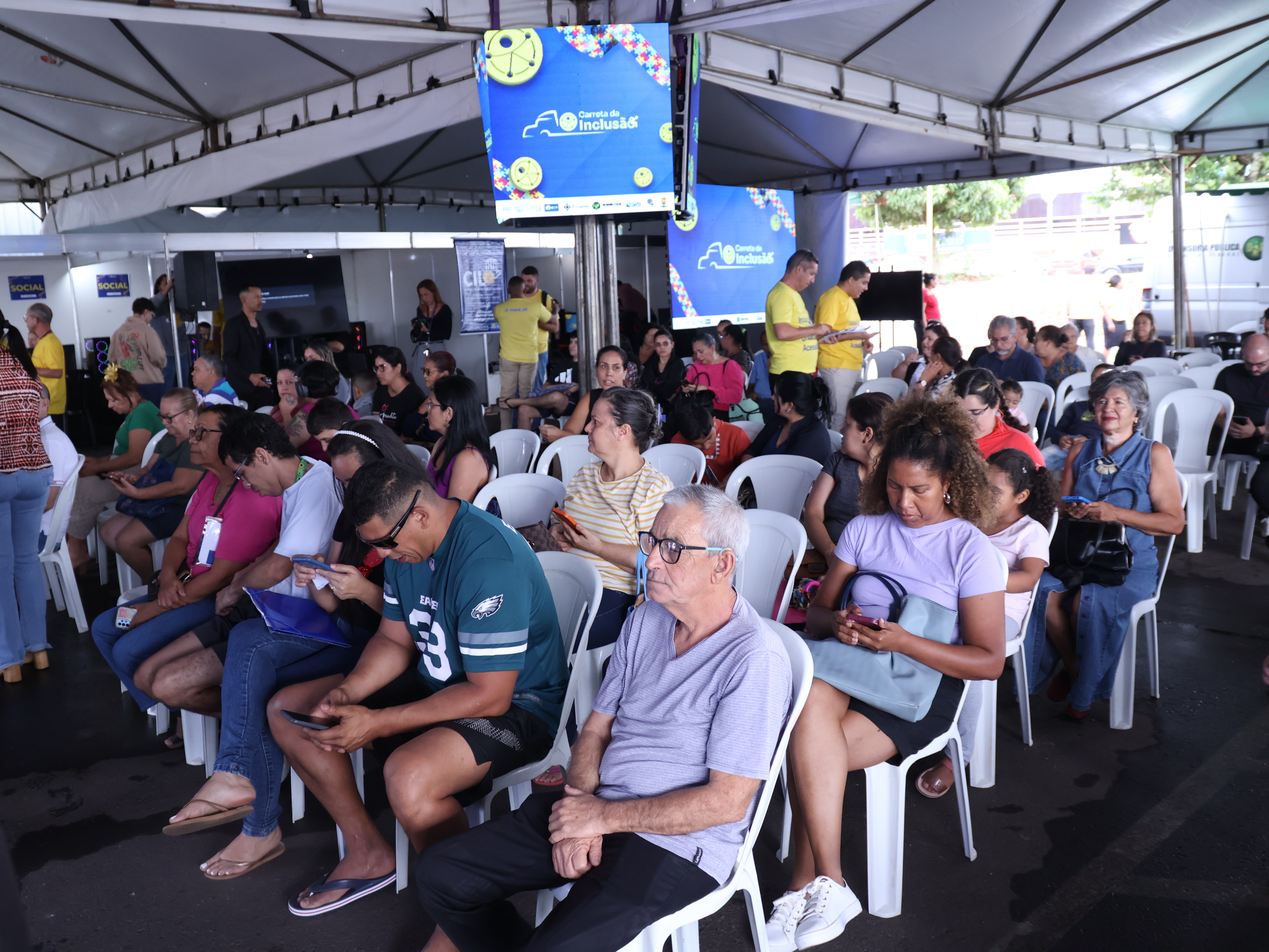 Carreta da Inclusão chega a Sobradinho com serviços gratuitos para pessoas com deficiência