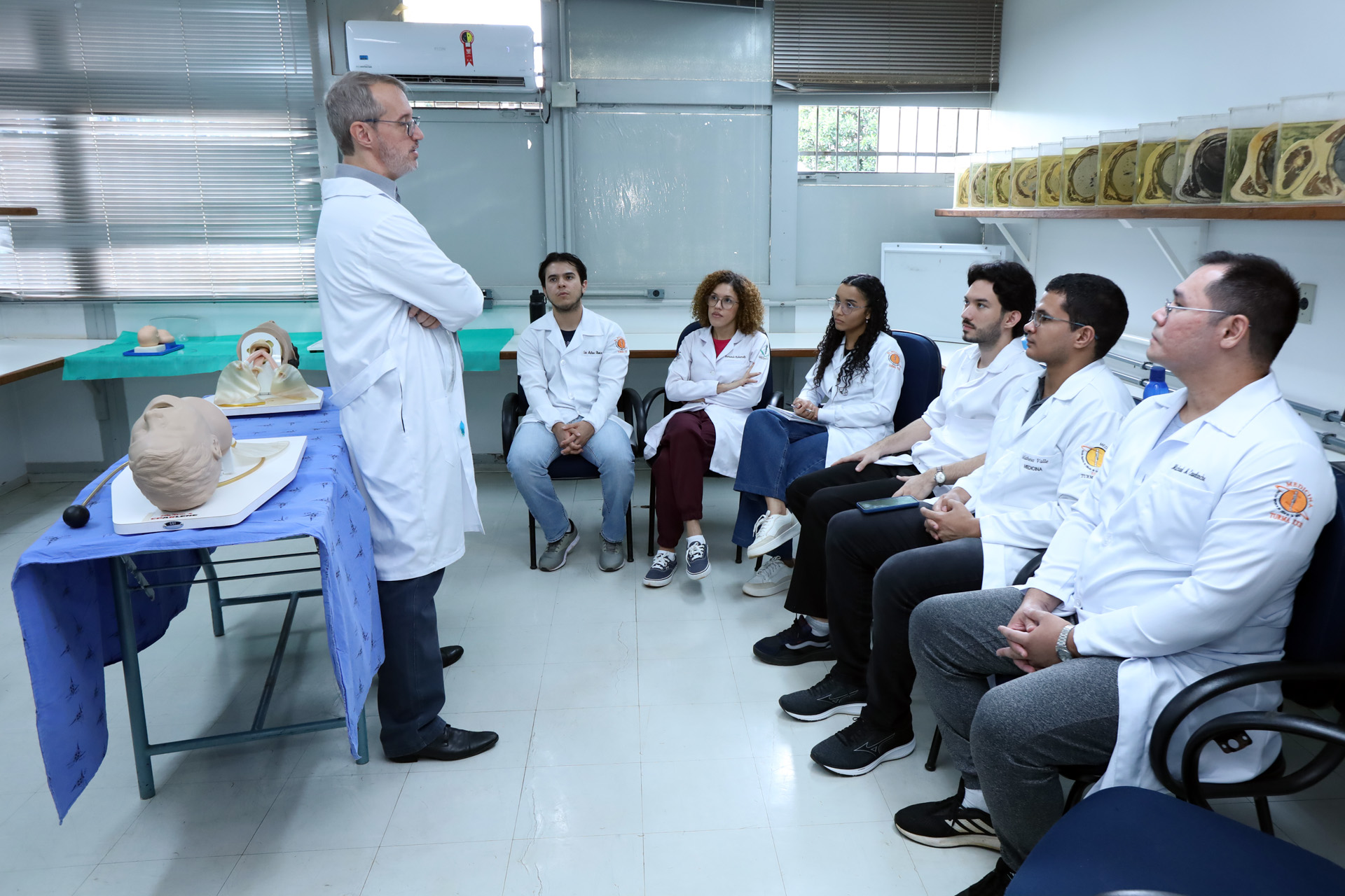 Curso de medicina da Escs é destaque no Teste de Progresso do Consórcio Centro-Oeste