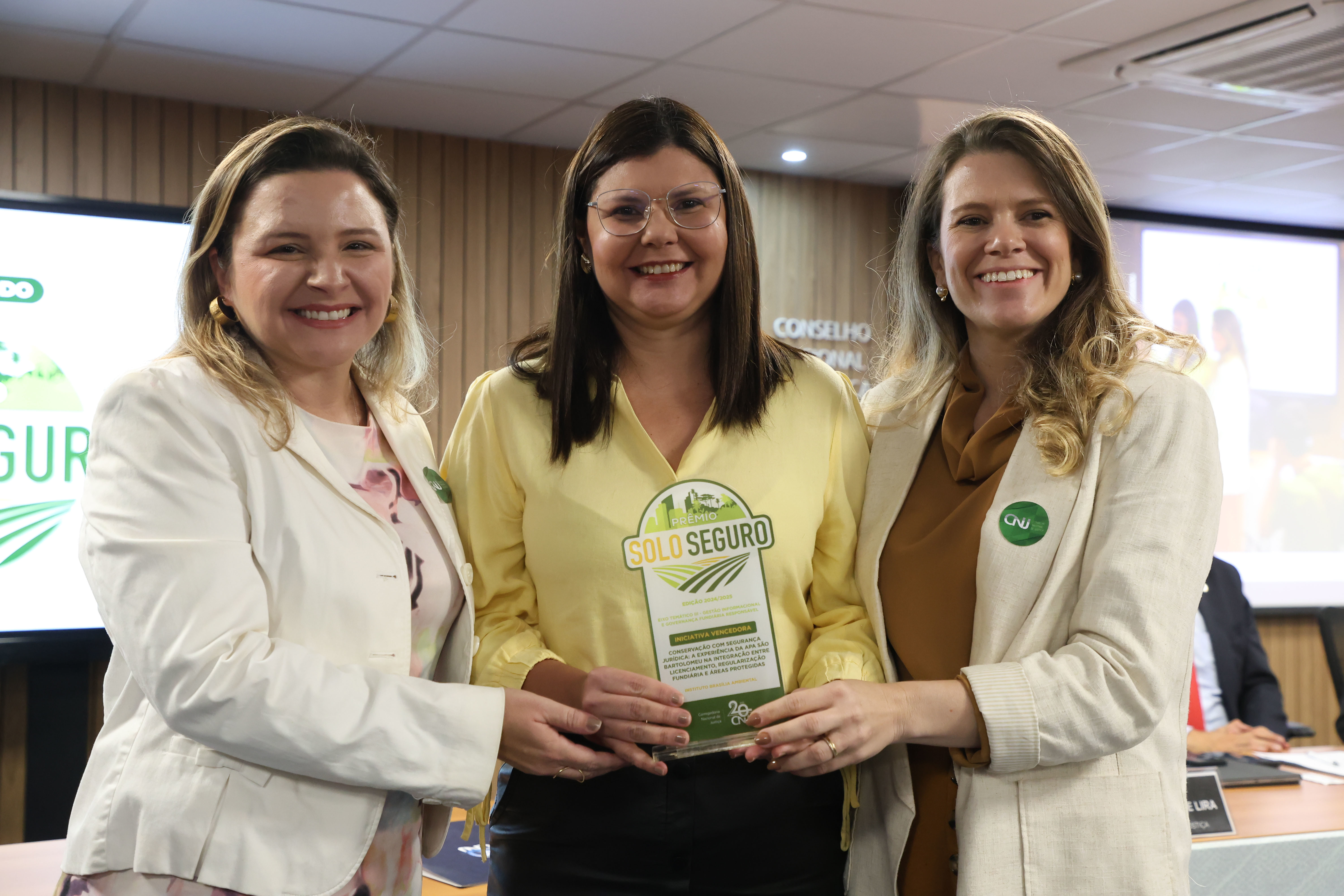 Instituto Brasília Ambiental recebe Prêmio Solo Seguro 2025