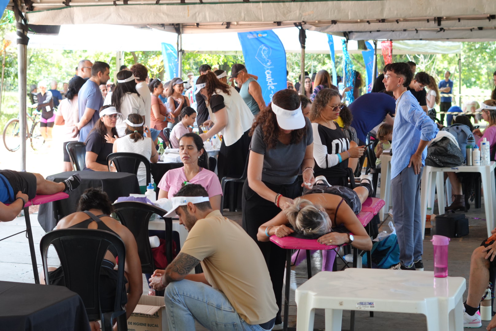 Cuide-se+ chega a Sobradinho neste domingo (1º) com serviços gratuitos de cuidado e acolhimento
