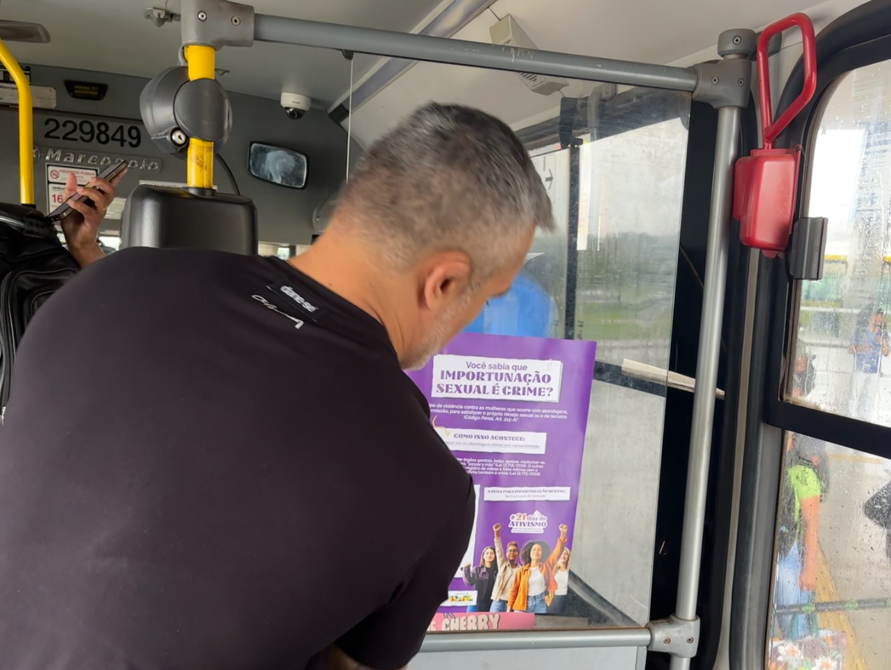 Ação na Rodoviária do Plano Piloto intensifica enfrentamento ao assédio no DF