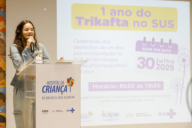 Evento celebra um ano da incorporação de medicamento no SUS para tratamento de fibrose cística