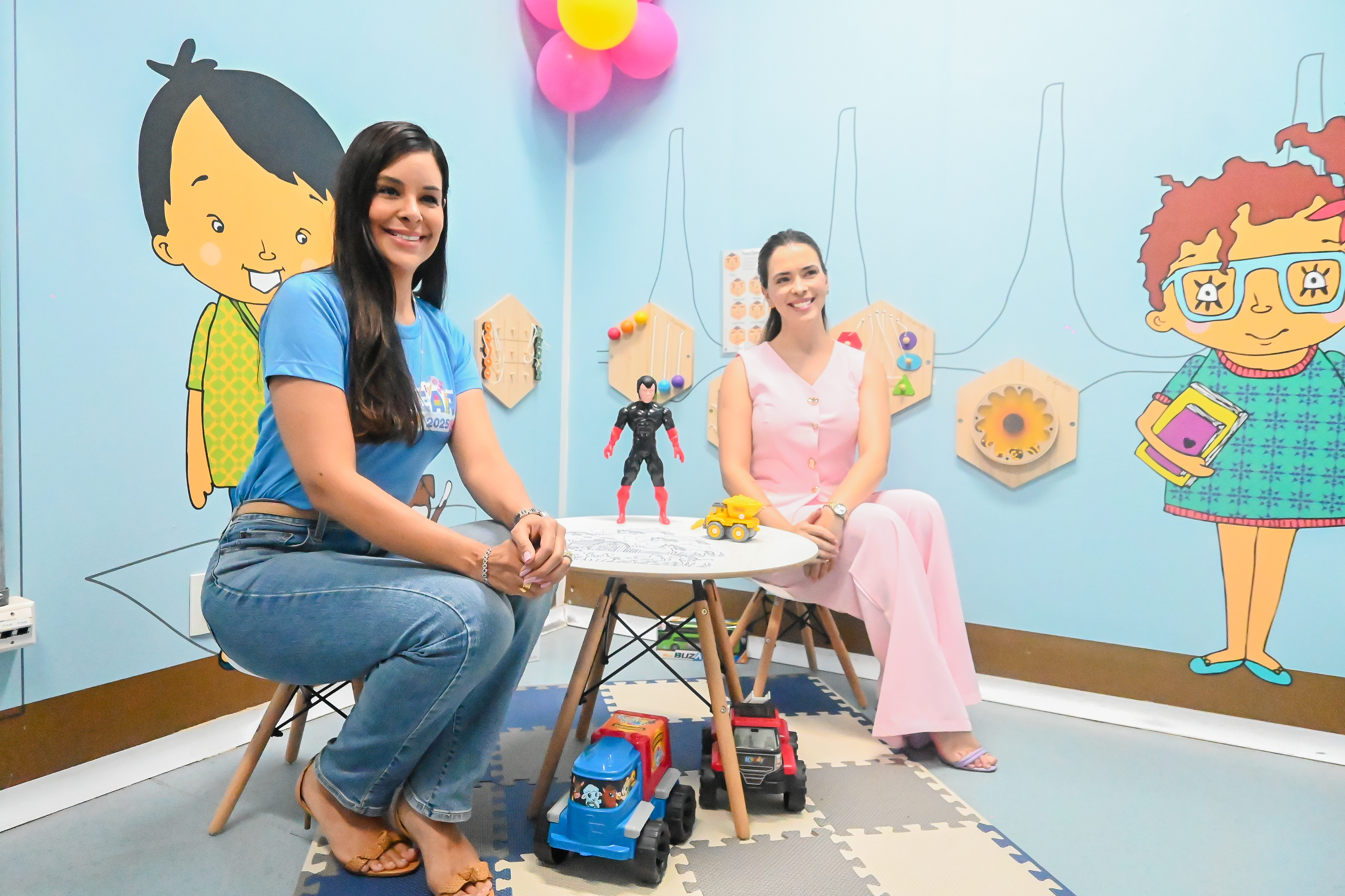 Primeira-dama do DF inaugura ambientes lúdicos dedicados ao acolhimento de crianças em UPAs