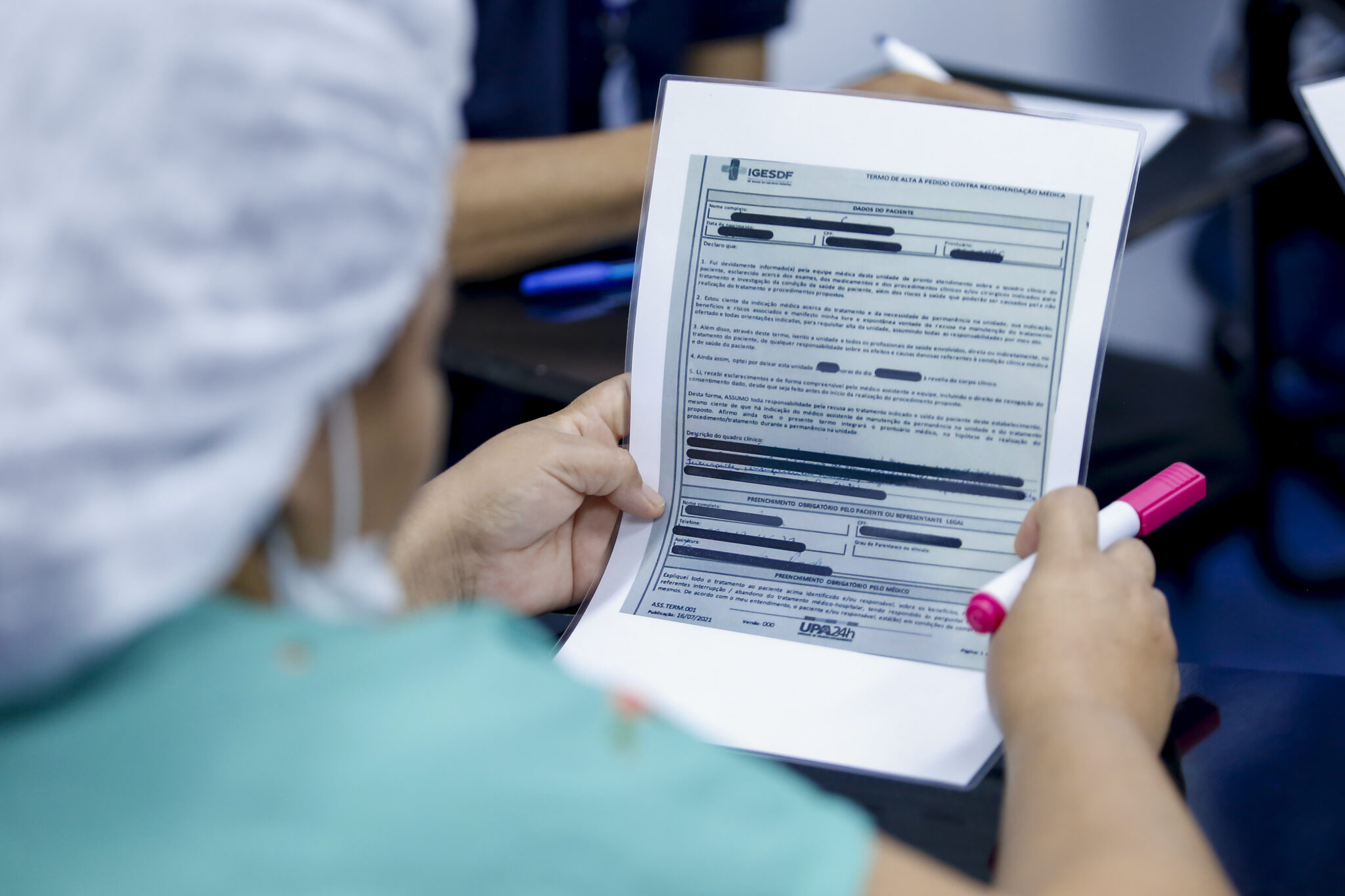 Prontuário médico detalhado qualifica cuidado a pacientes em ambiente hospitalar