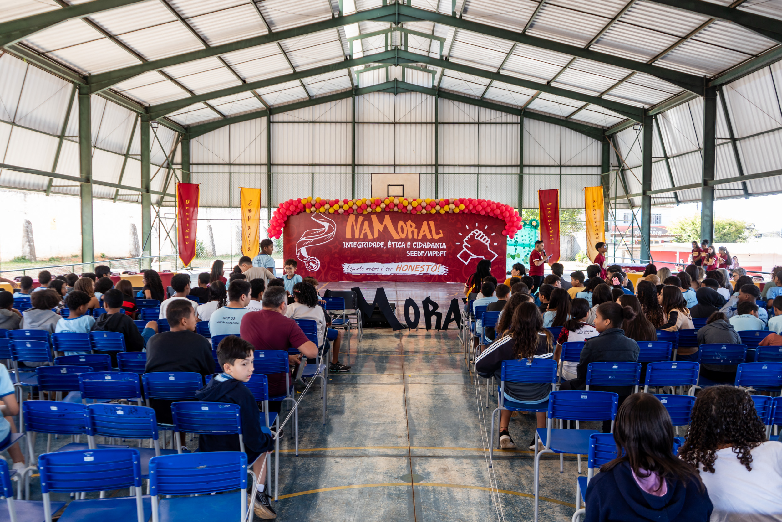 Escola pública de Planaltina inaugura estúdio de podcast, por meio do programa NaMoral