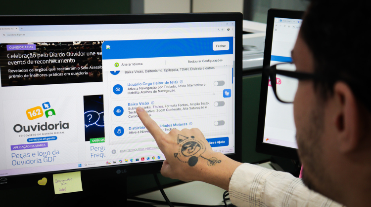 Participa DF e Portal da Transparência passam a ser 100% acessíveis digitalmente