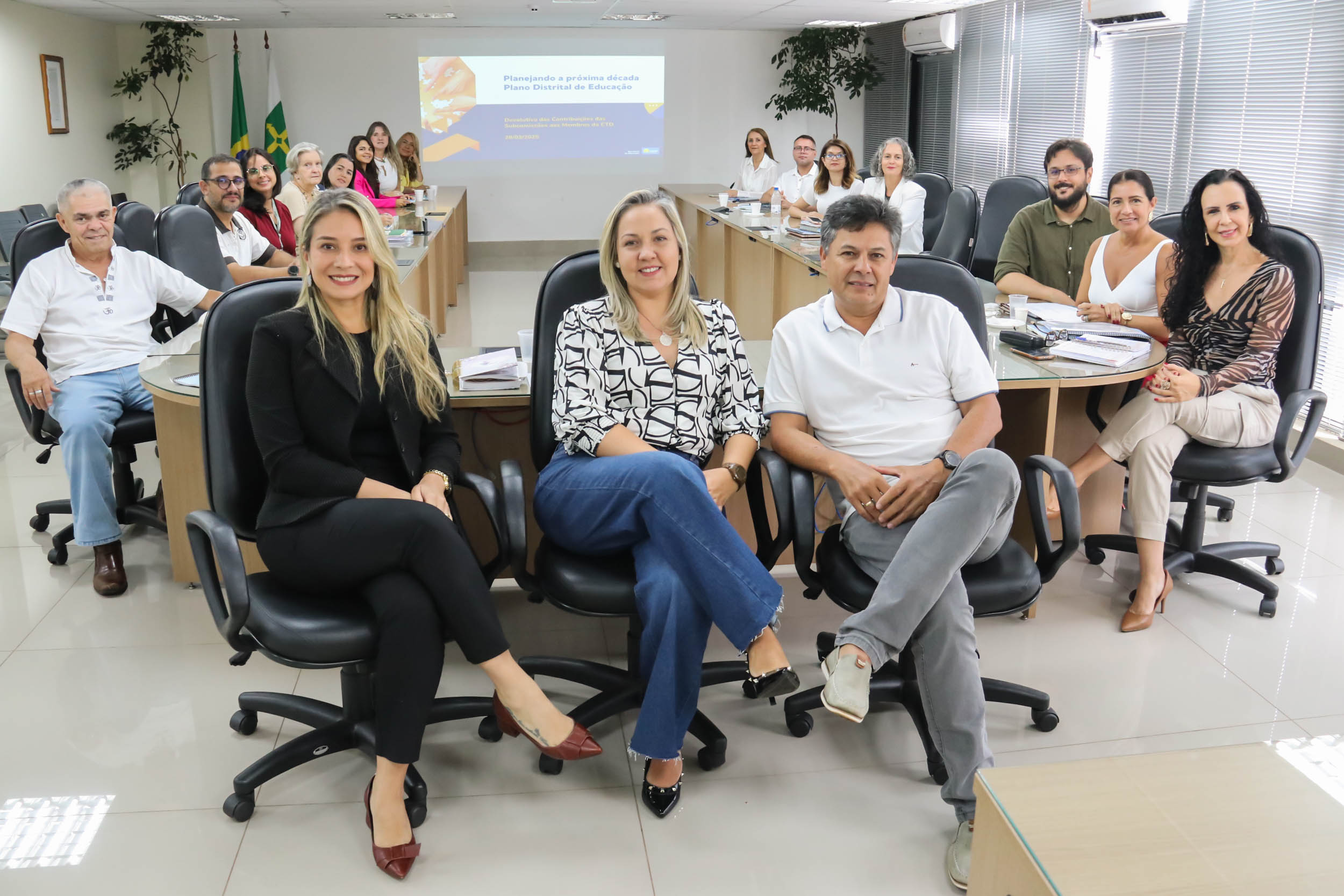 Comissão discute Plano Distrital de Educação e cronograma das etapas