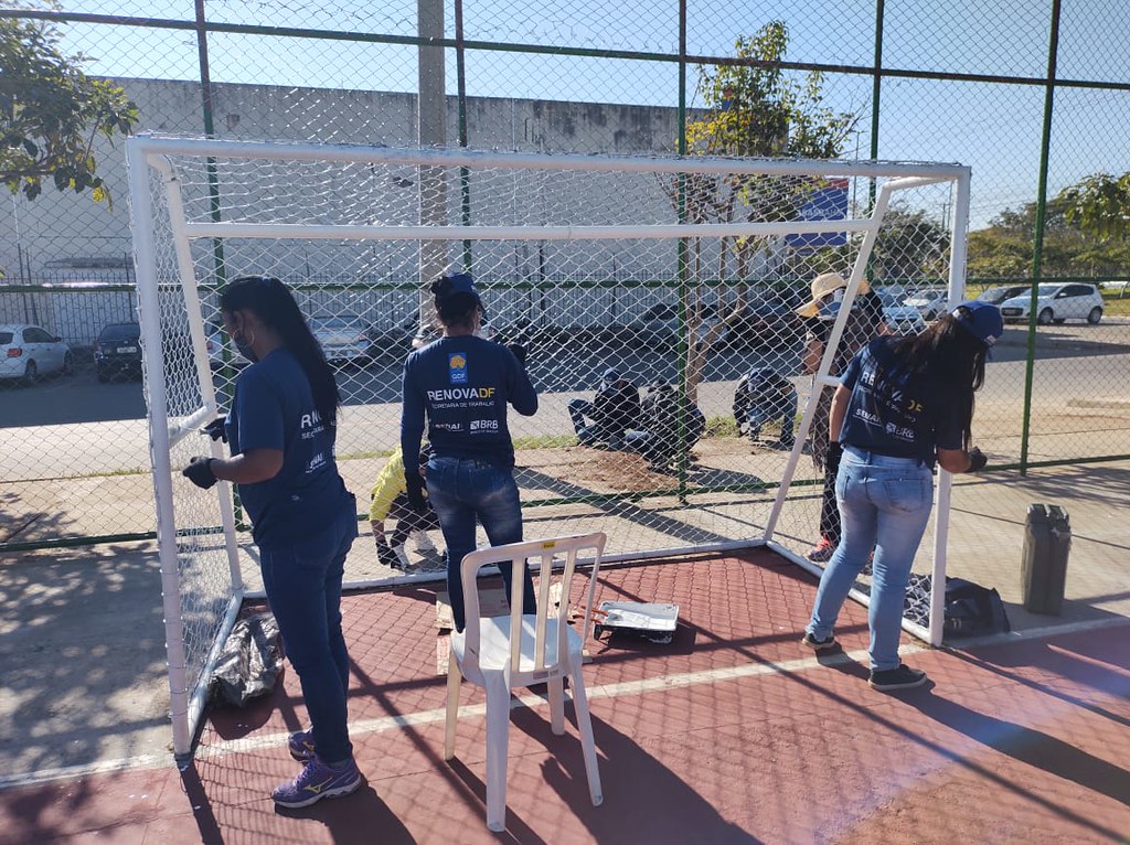 Alunos do Renova DF iniciarão manutenção de equipamentos públicos em Ceilândia