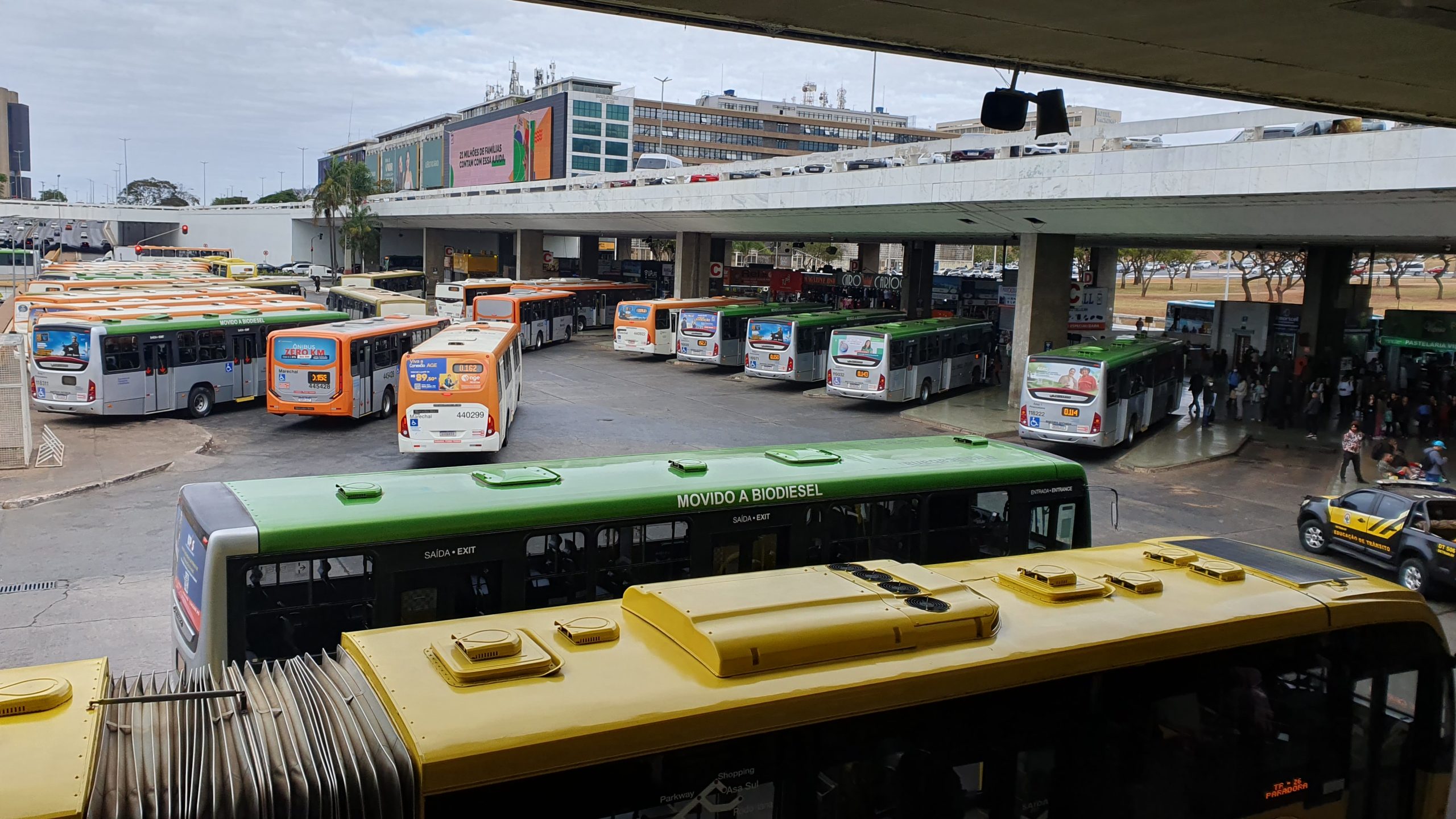 Fim de semana terá transporte gratuito e reforço de ônibus no DF