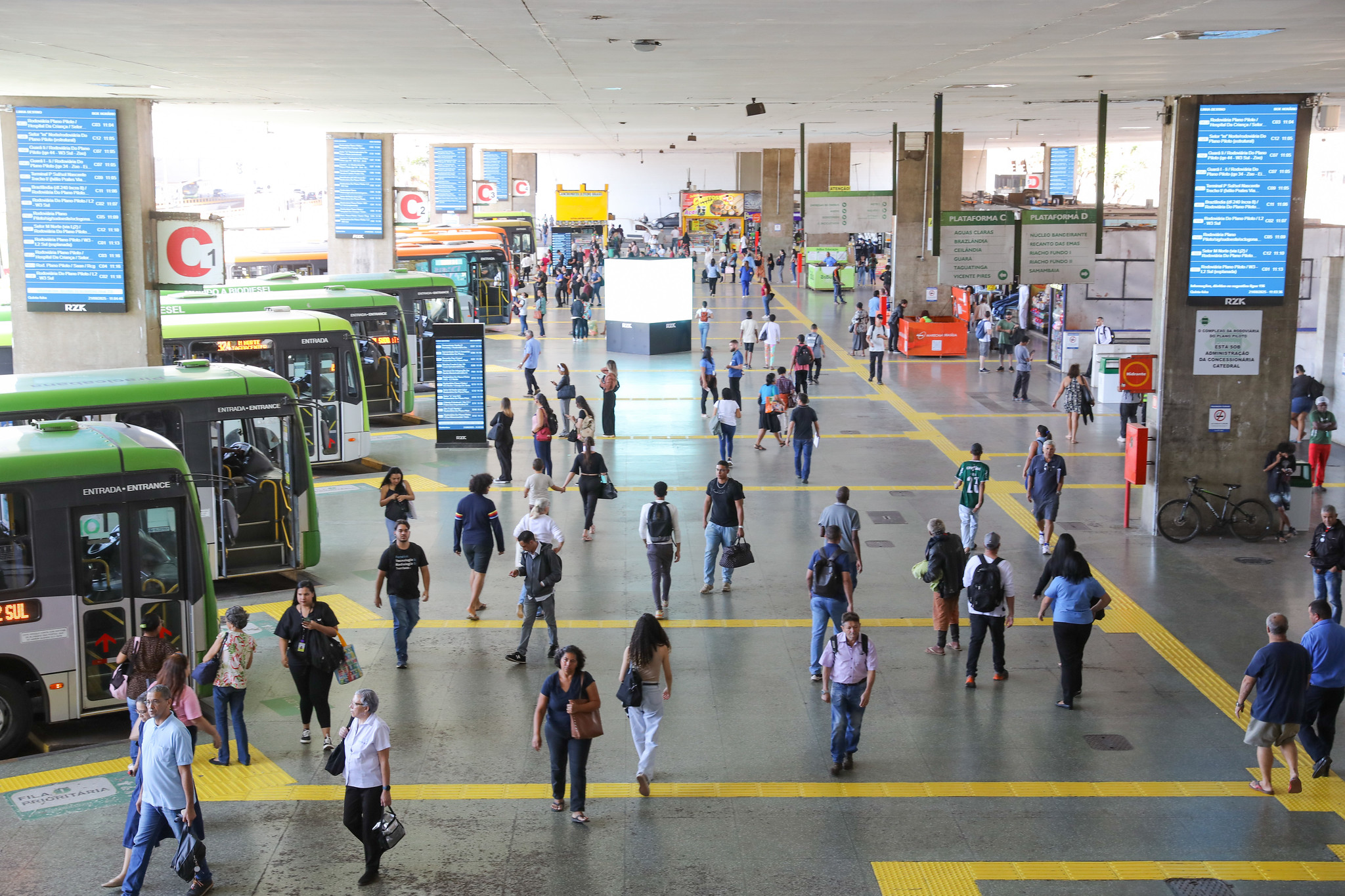 Projetos de ciclovia e bicicletário da Rodoviária do Plano Piloto serão debatidos em audiência pública