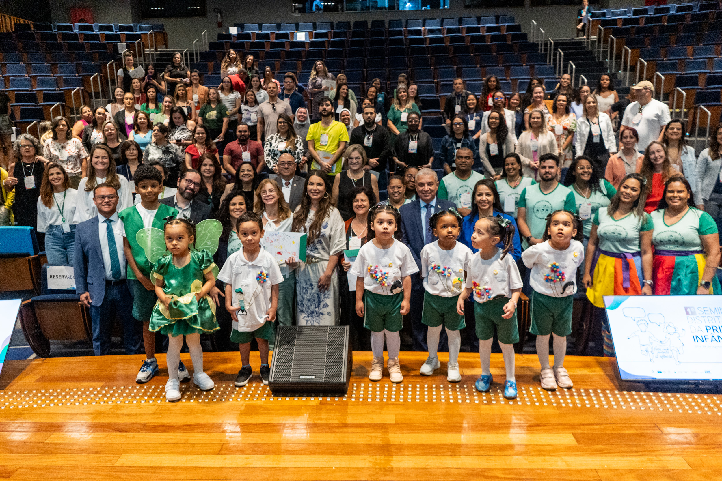 Seminário Distrital da Primeira Infância destaca protagonismo das crianças da educação infantil