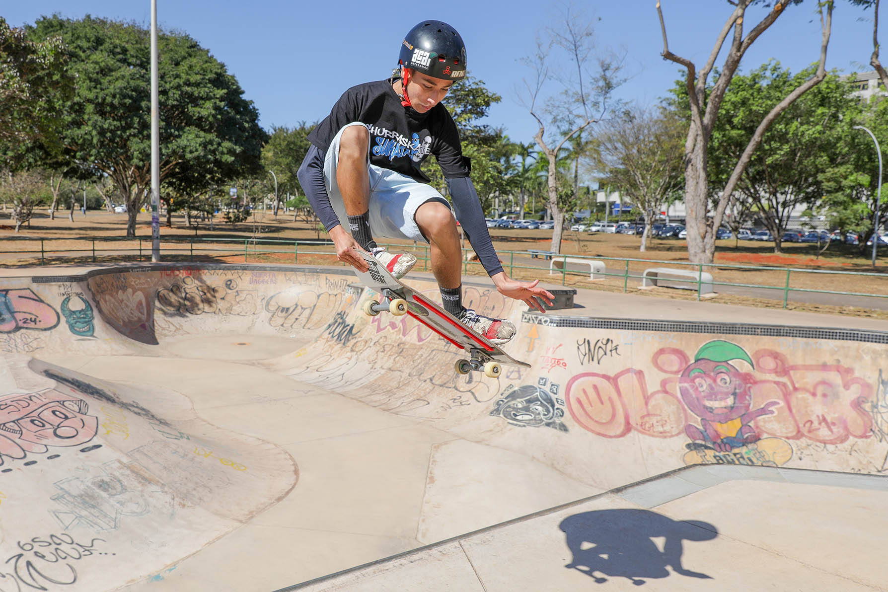 Skate Park da Octogonal completa dois anos, com incentivo ao esporte e lazer na região