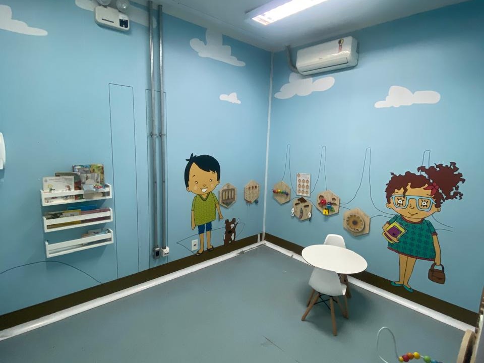 Espaços Humanizar Kids melhoram experiência de pais e crianças em UPAs do Distrito Federal