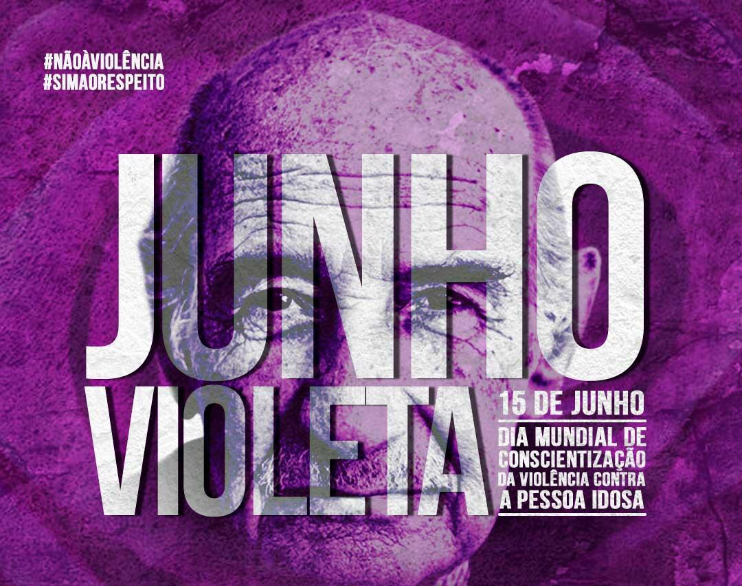 Mês de conscientização da violência contra a pessoa idosa
