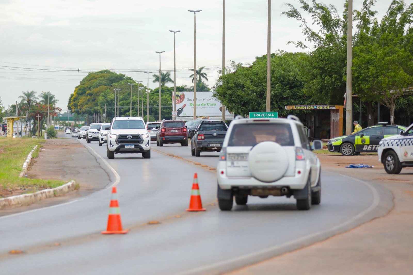 Via Guará-Núcleo Bandeirante terá duplicação e urbanização de 1,2 km