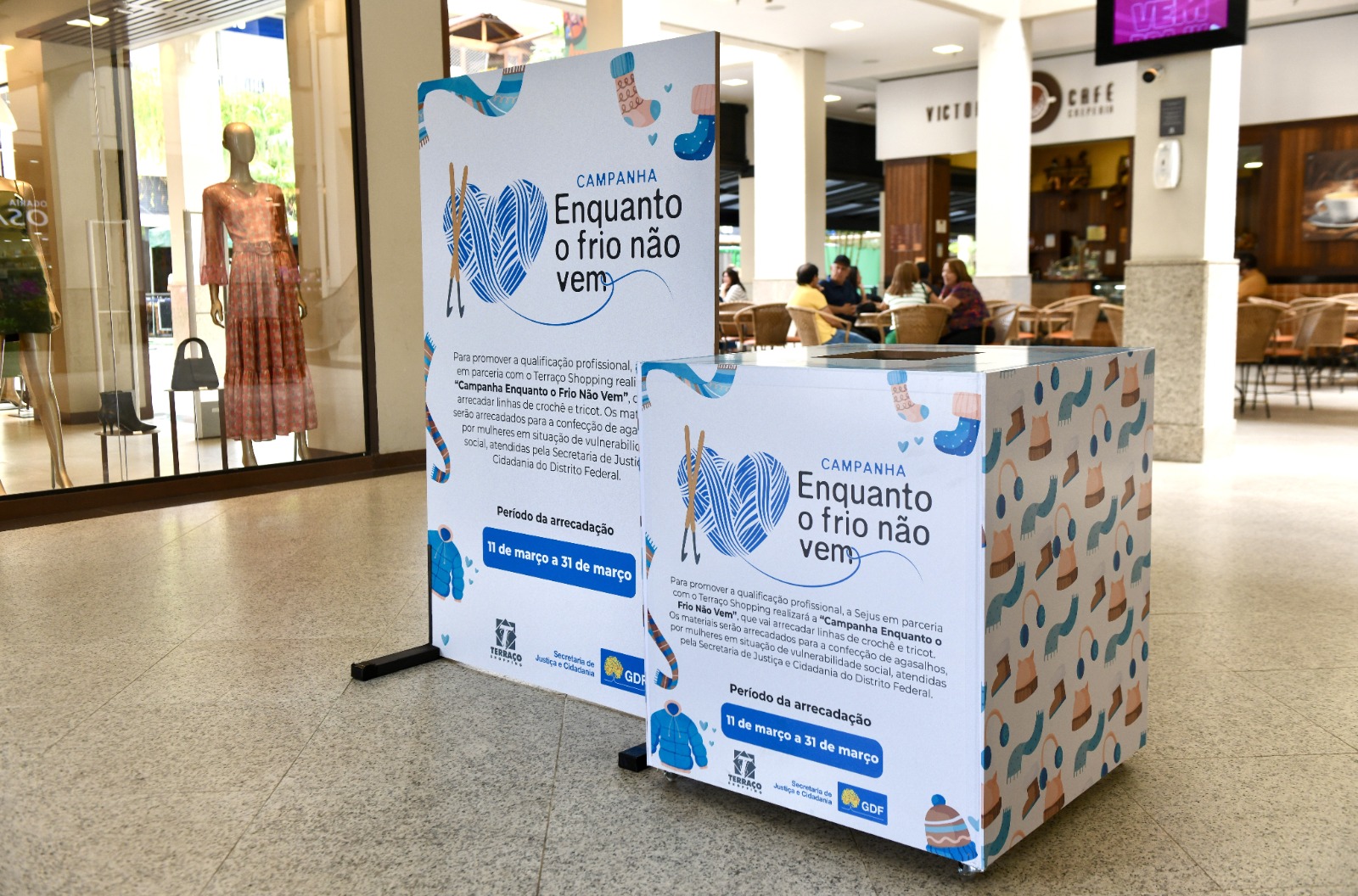 Campanha vai produzir mantas e casacos para população em vulnerabilidade