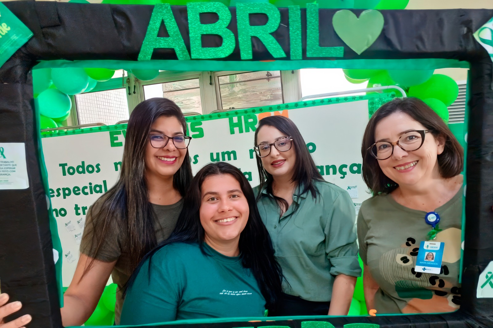 Campanha sobre a importância da segurança e saúde no ambiente de trabalho
