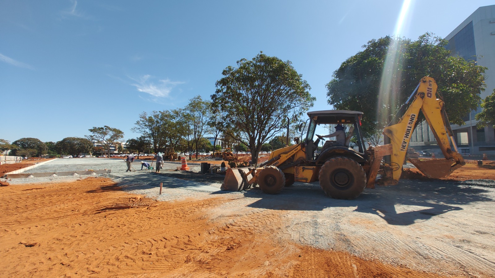 Obras vão garantir mais de 250 vagas em novo estacionamento do TJDFT